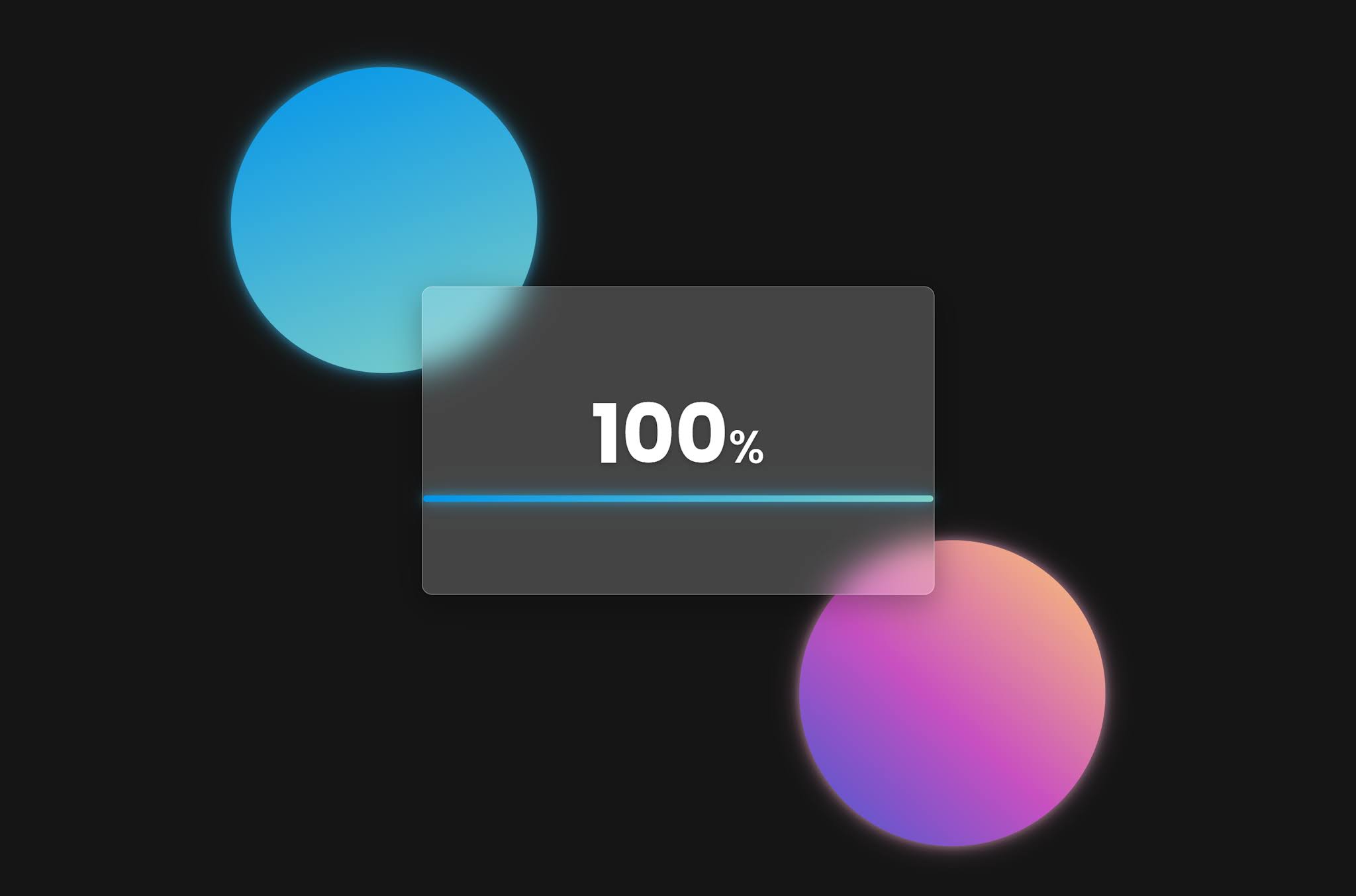 Glassmorphism preloader