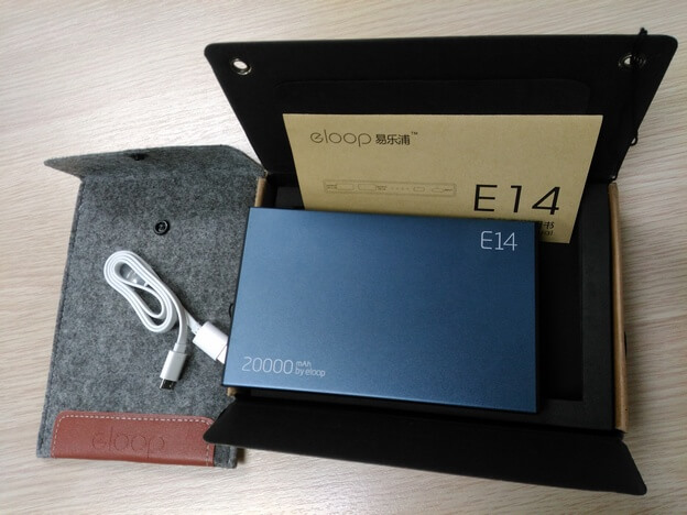 วิธีดู Power Bank Eloop E14 ของแท้ ของปลอม