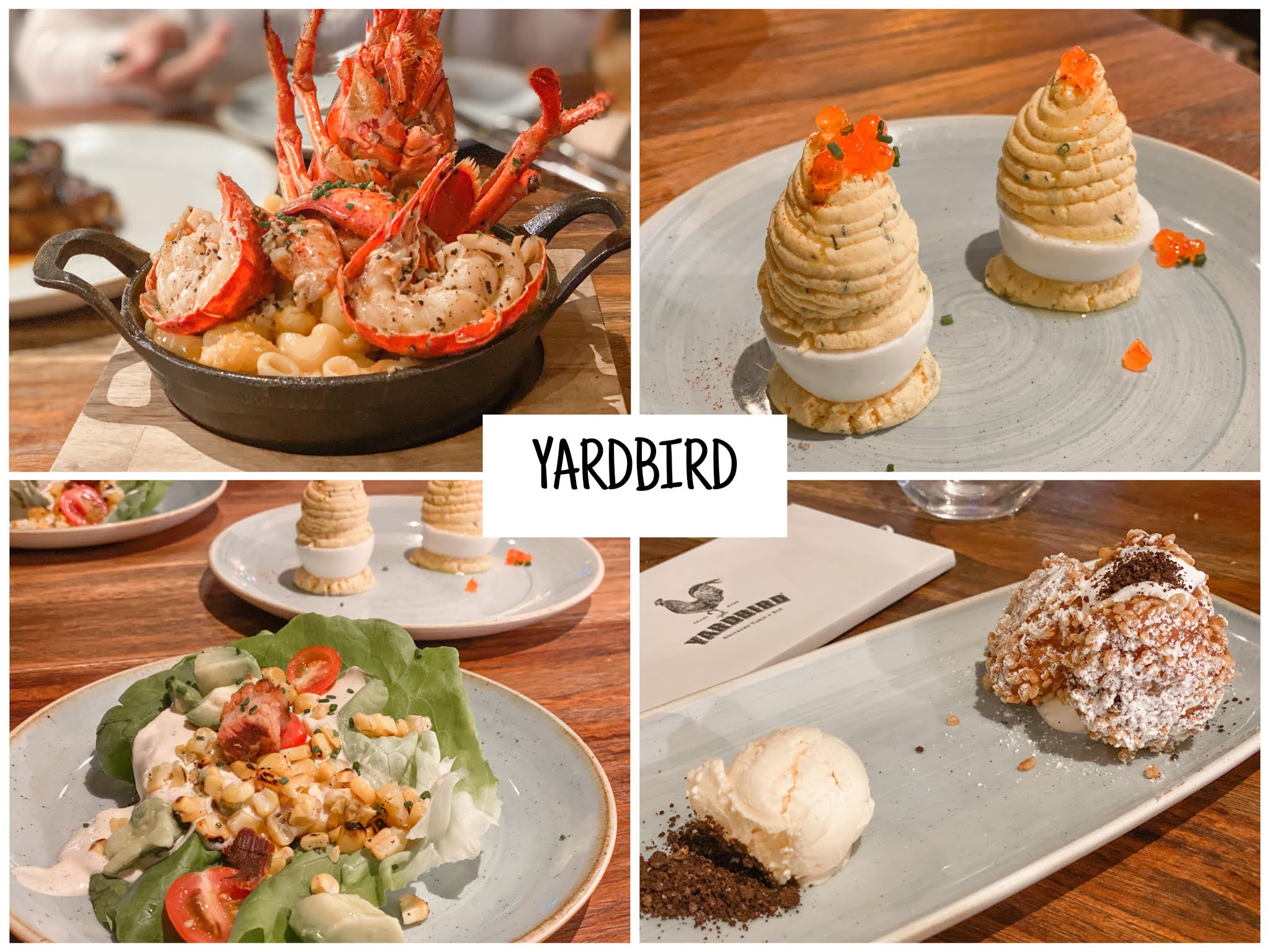 Yardbird MBS Food Review Course Dinner Faithfullyours