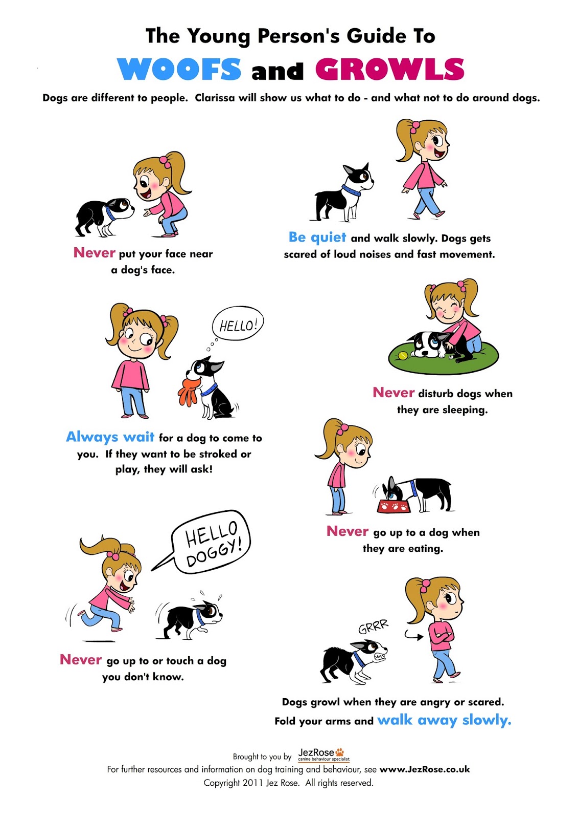 Confessions From a Dog Trainer Kid and Dog Safety
