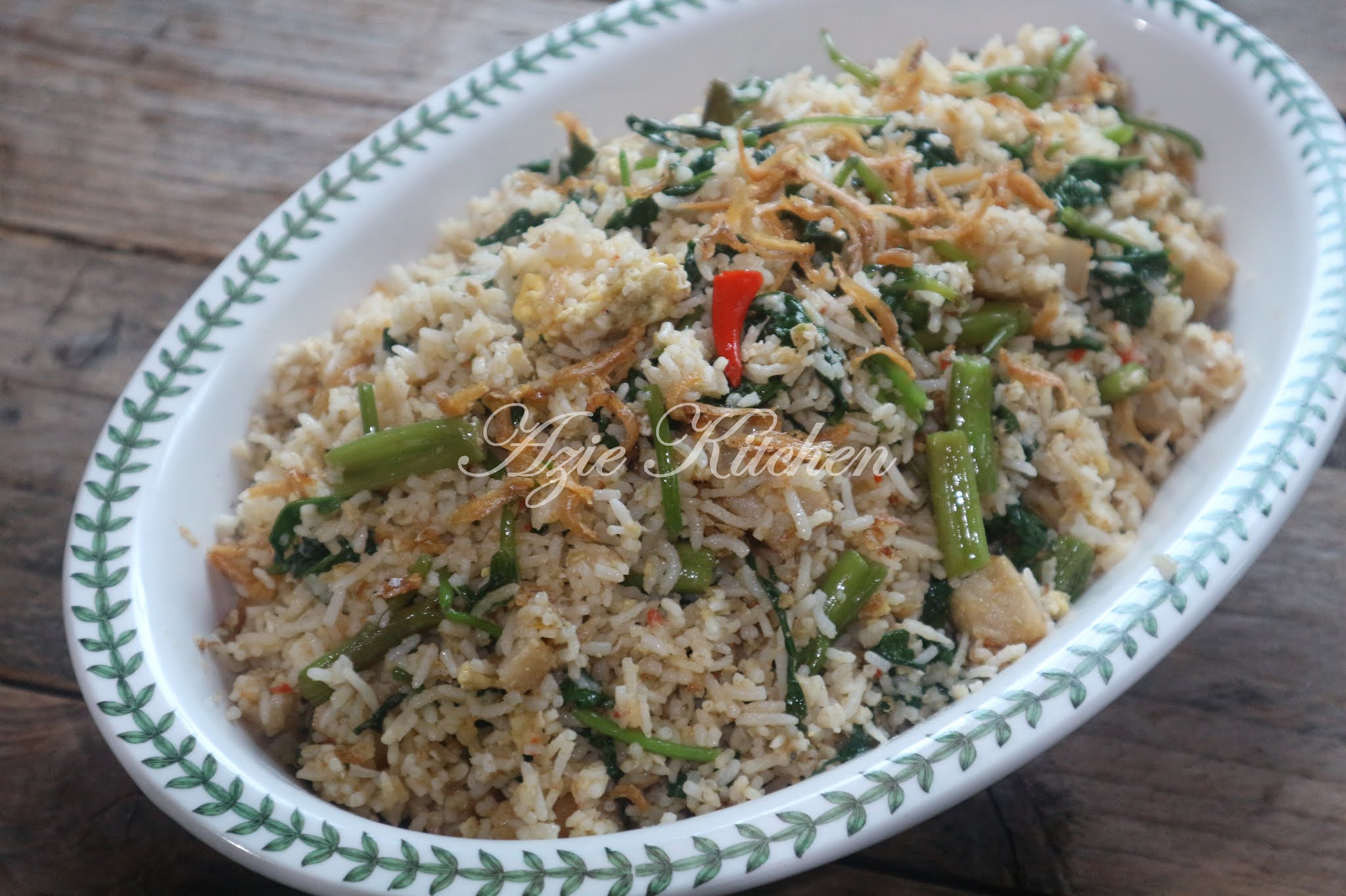 Goreng kampung nasi Resep Nasi