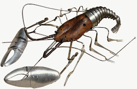 12-Lobster-Sculptor-Recycled-Animal-Sculptures-Dean-Patman-Graphic-Design-www-designstack-co