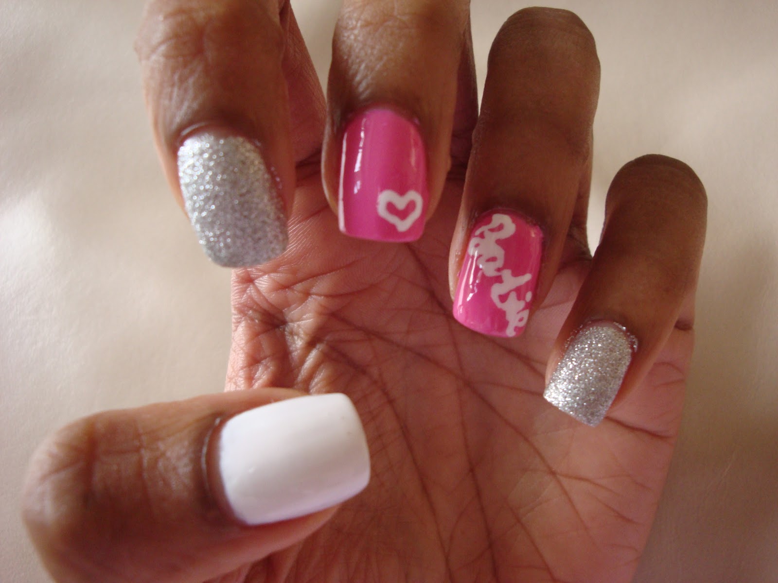 6. Quick and Easy Girly Nail Designs for Busy Girls - wide 11