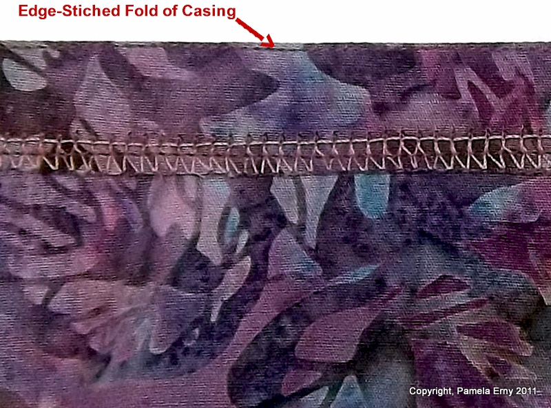 Off The Cuff Sewing Style How to Sew a "Better" Elasticated Casing