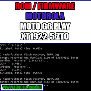 Rom Firmware Motorola Moto G6 Play XT1922-5 ZTO BRAZIL MANAUS - Completa sem Operadora  Rom Firmware Motorola Moto G6 Play XT1922-5 ZTO BRAZIL MANAUS - Completa sem Operadora -