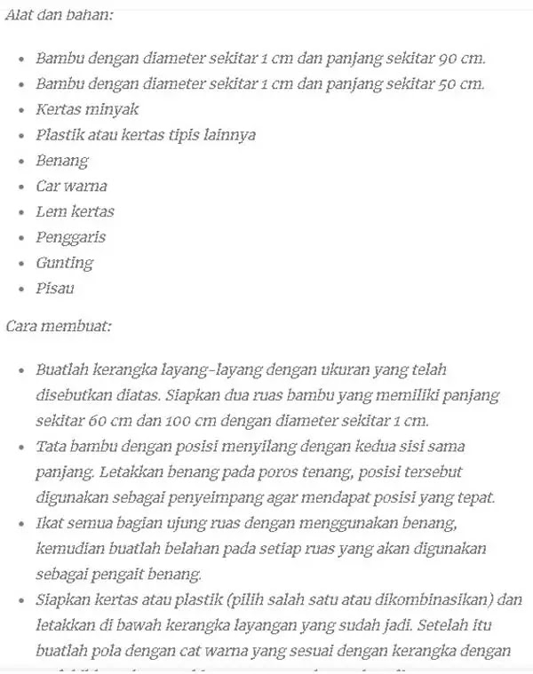 25 Contoh Teks Prosedur Sederhana Dan Kompleks Terbaru Kosngosan