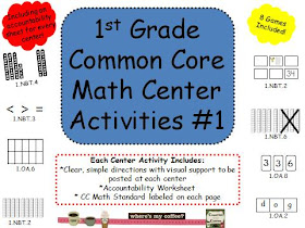 Counting With Coffee: Common Core Math Center Activities
