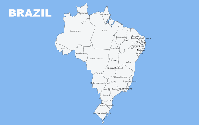 image: Administrative Divisions Brazil Map