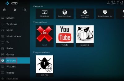 Revisión del complemento Gen-X Kodi