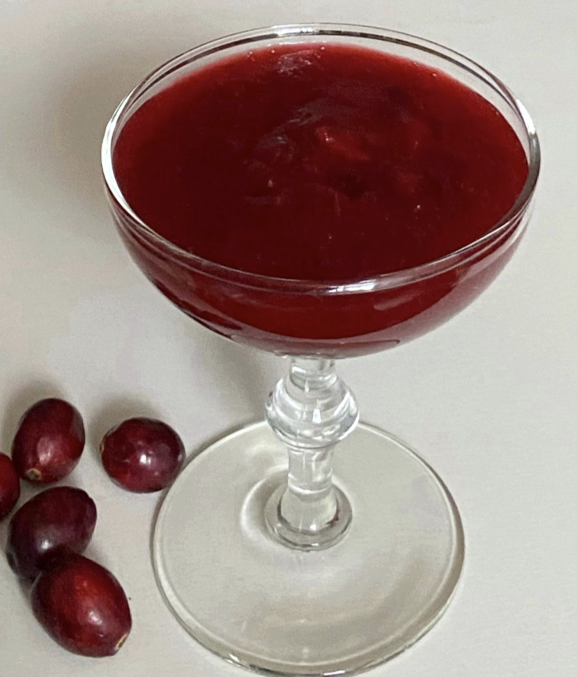 Cranberry Sauce Vodka Slush
