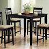Coaster Cappuccino 5 Piece Counter Height Dining Set Review thumbnail