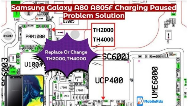 Sửa chữa Samsung Galaxy A80 A805F Sự cố sạc