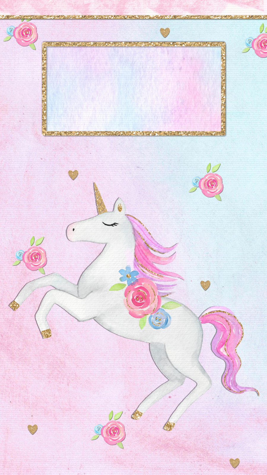 Unicorn iPhone Wallpaper Set Home Screens/Lock Screens & Keyboard