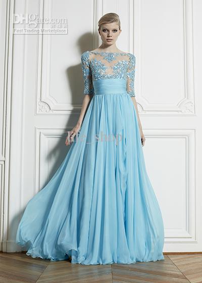 vestido de noiva azul turquesa