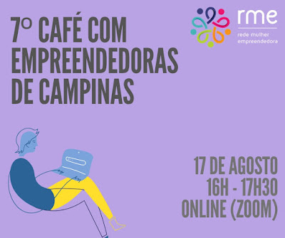 Café com Empreendedoras realiza 7ª edição em agosto