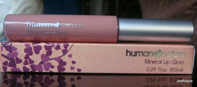 Review: Human ♥ Nature Mineral Lip Gloss in Pink Hibiscus