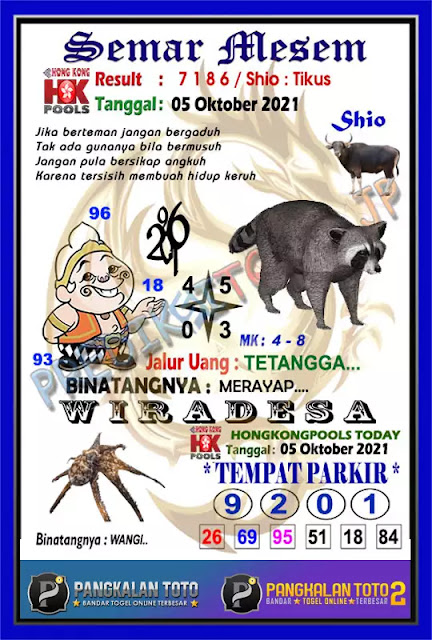 Prediksi Hk Hari Ini 5 Oktober 2021 Togelwap