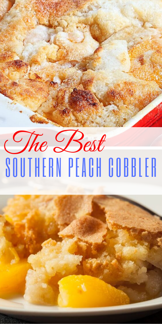 The Best Southern Peach Cobbler
