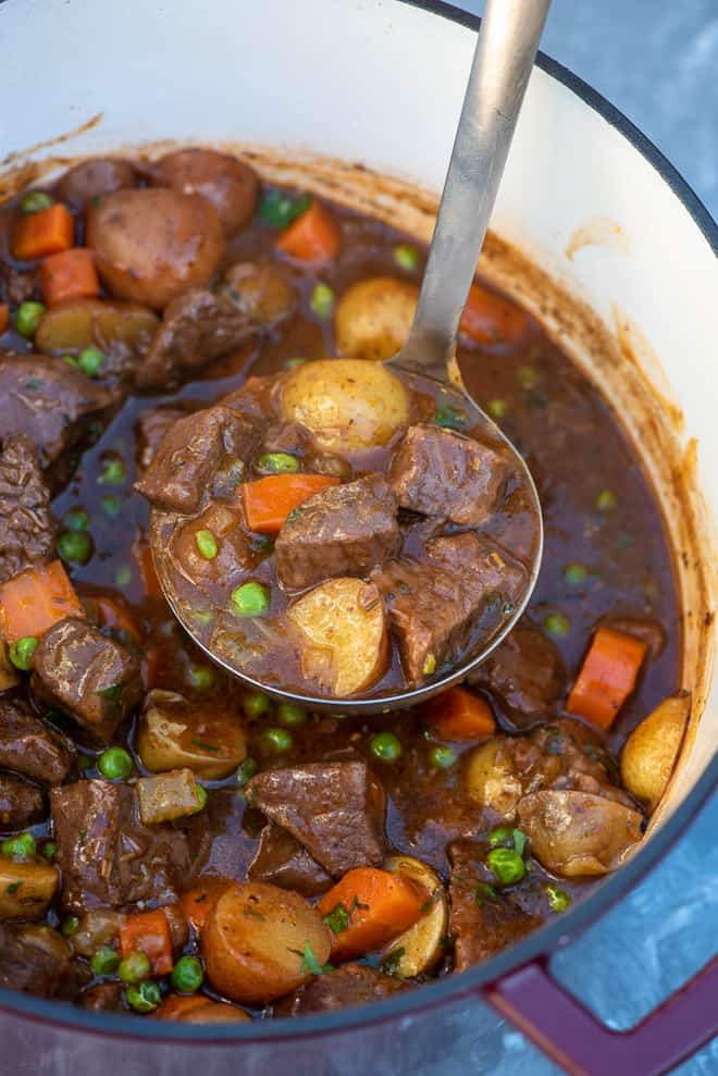 Classic Stovetop Beef Stew My Food Drink