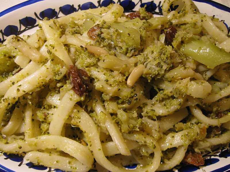 Le Delizie della Mia Cucina Broccoletti pinoli e uvetta