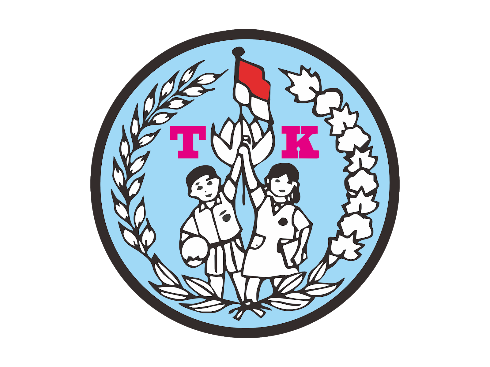 Logo TK (Taman kanak-kanak) Vector Cdr & Png HD | GUDRIL LOGO | Tempat