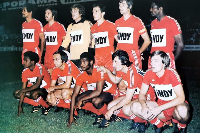 NÎMES OLYMPIQUE 1977-78.