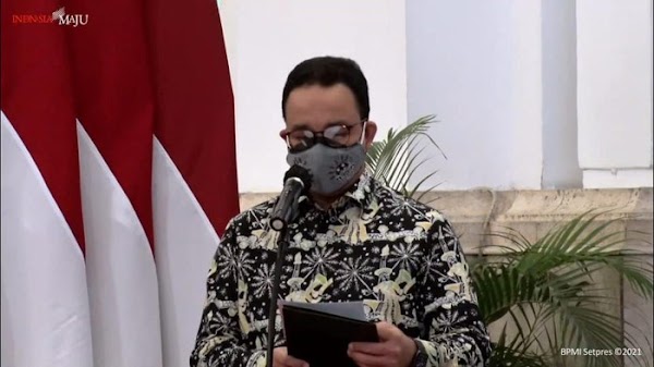 Di Istana Negara, Anies Laporkan Jakarta Keluar 10 Besar Kota Termacet