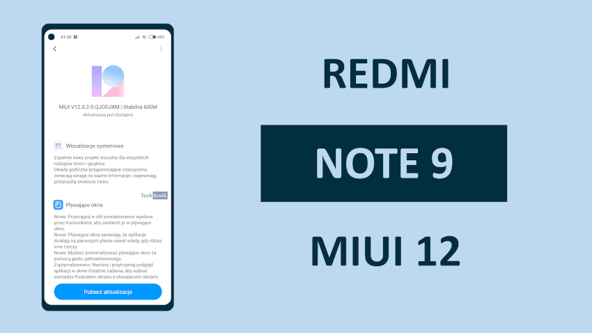 MIUI na Redmi Note 9 Co nowego?