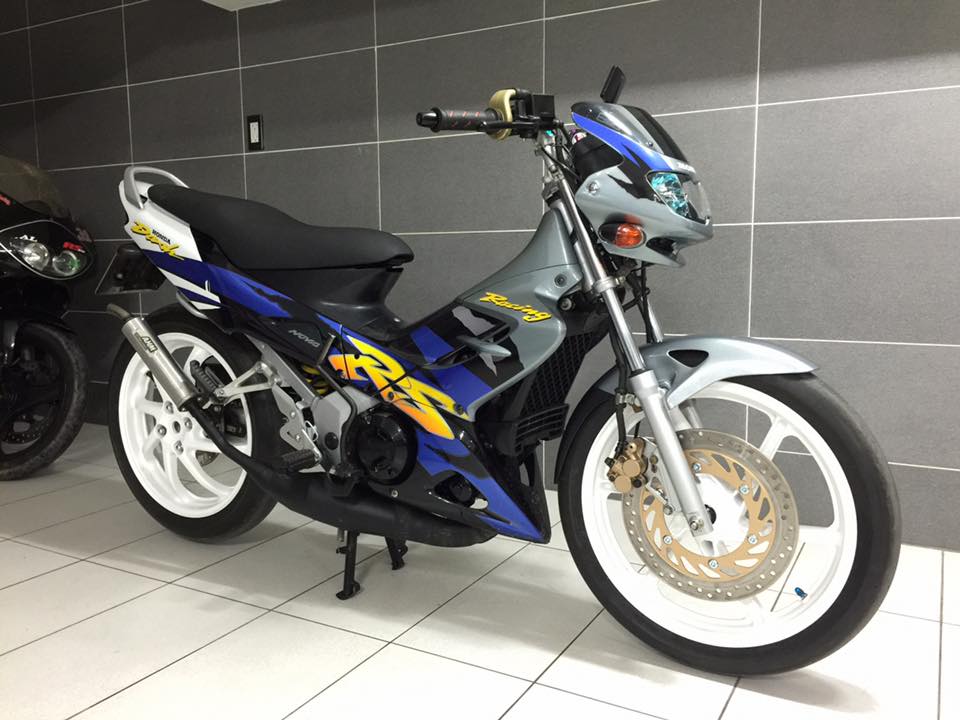 Modifikasi Honda Nova Dash SingleSided Swingarm, Maknyos ! KONSEP