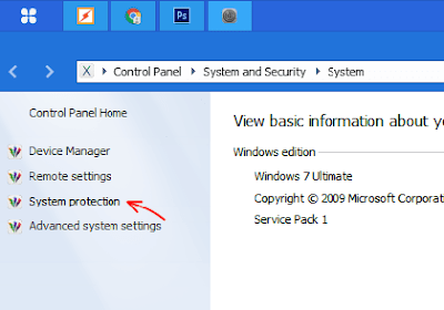 Always Enable System Restore Point On Your Computer