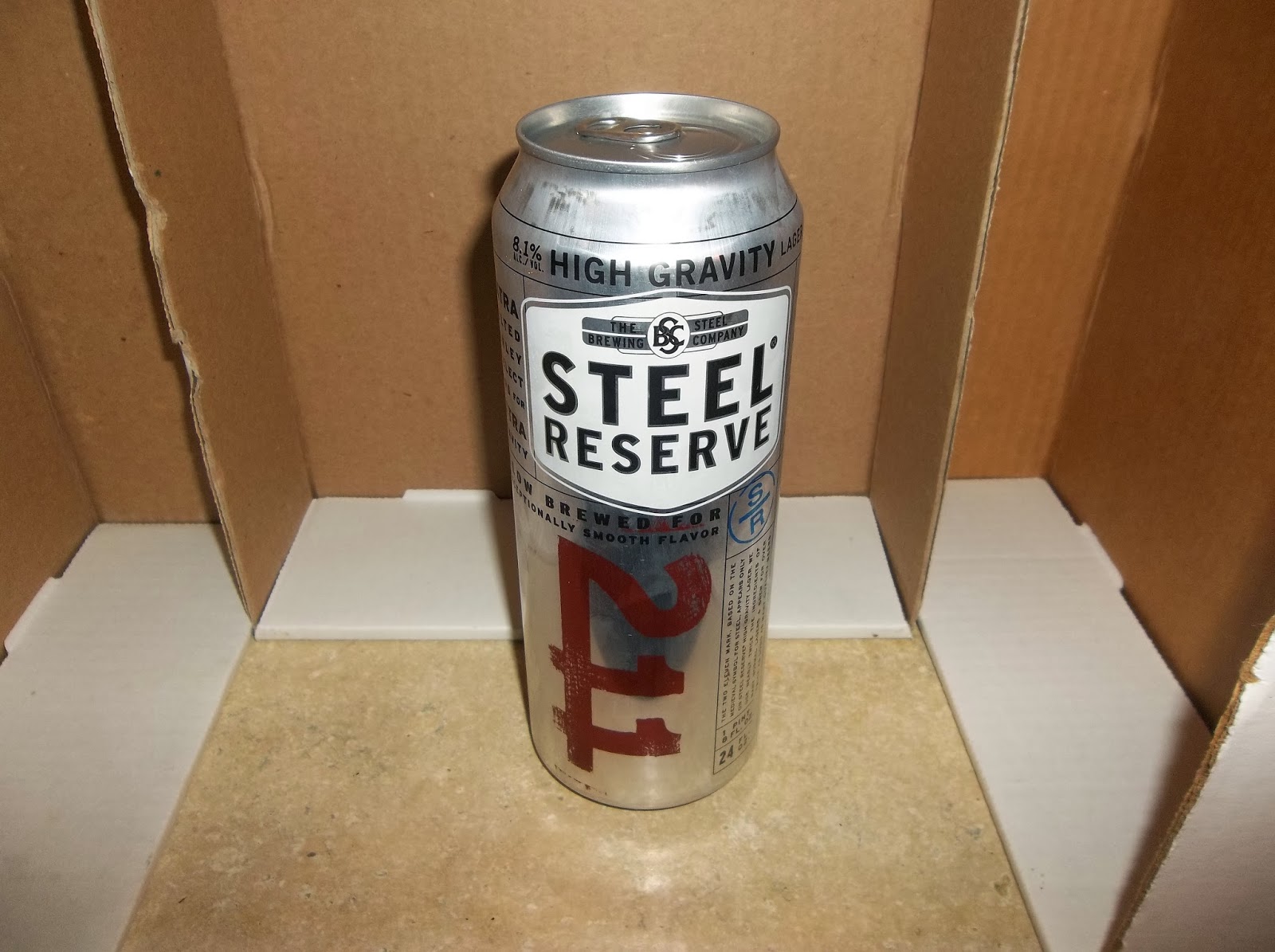 Beer Pimpin' Hobgoblin Steel Reserve 211