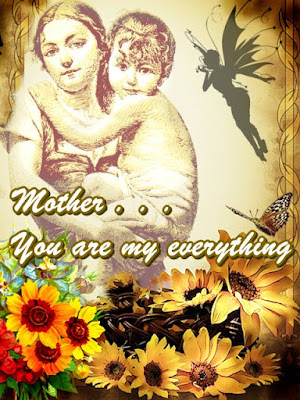 Gambar Background Bunga Ibu Love Mom Indah