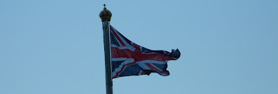 union jack, buckingham palace, november 2012