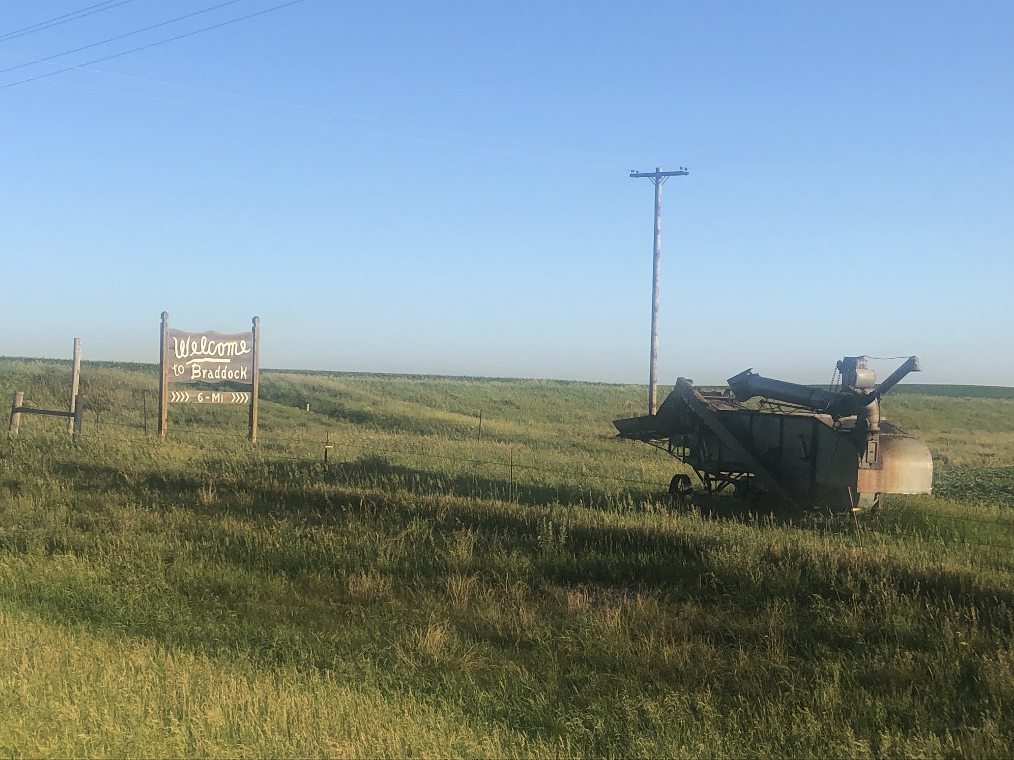 Day 50 Napoleon, ND to Bismarck, ND 73.6 miles Total 2,409.5
