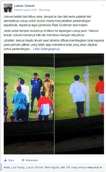 Mari Berlari Selincah Jokowi