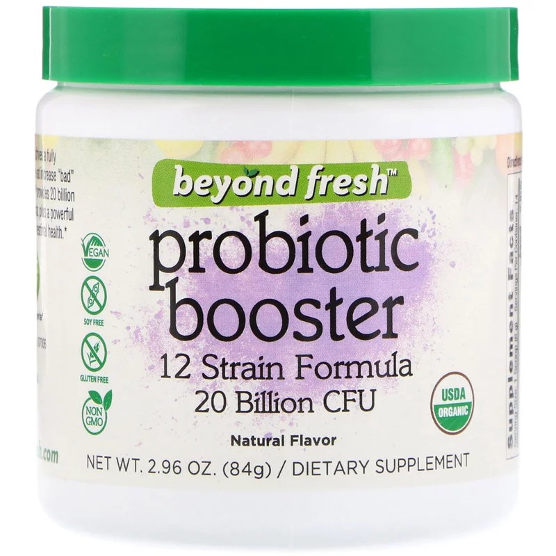 Beyond Fresh, Probiotic Booster, 12 Strain Formula, 20 Billion CFU, Natural Flavor, 2.96 oz (84 g)