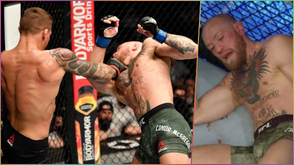 #UFC257 Dustin Poirier Petarung Pertama yang Kalahkan Conor McGregor Secara TKO
