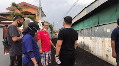 Antonius Tumanggor Apresiasi Pengaspalan Jalan Karya Mesjid Gang Jaya Sei Agul