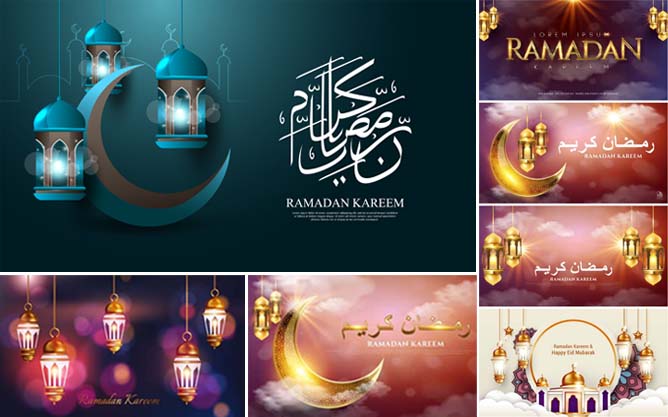 Ramadan Kareem Islamic Decorative Background