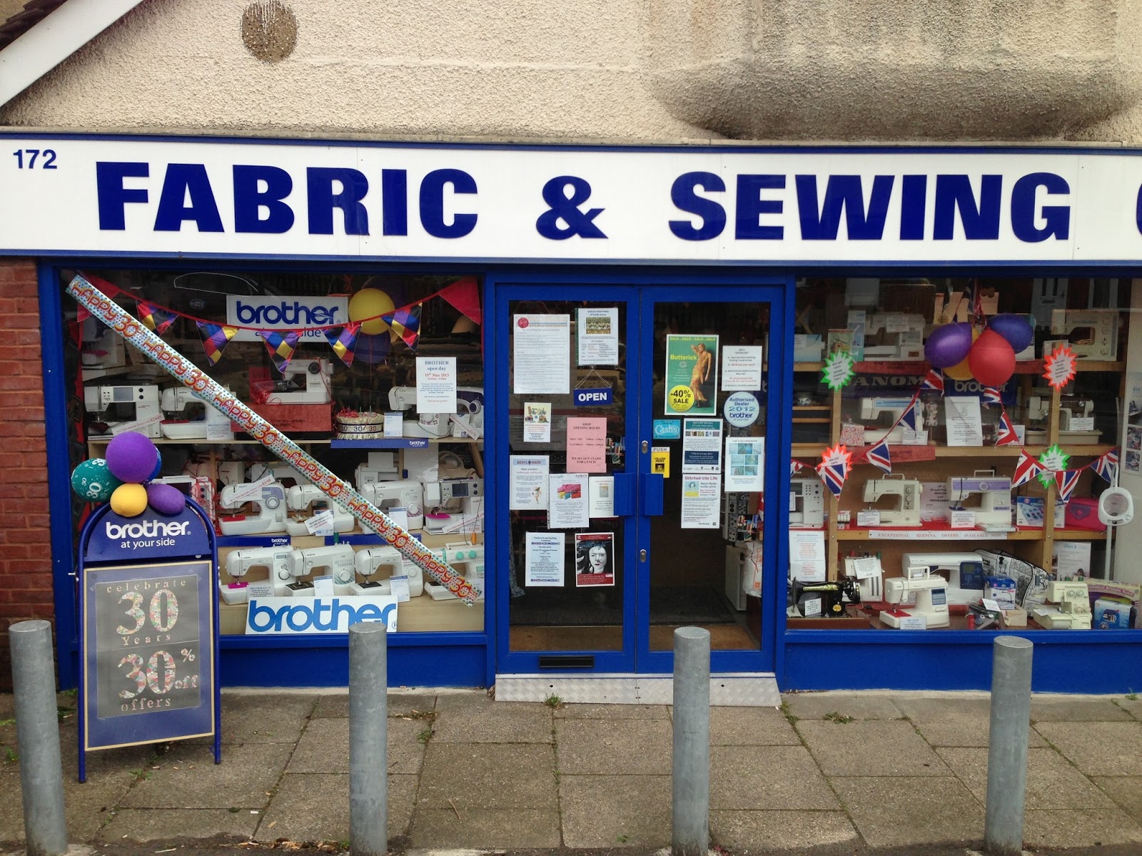 Home Counties Sewing Centre, High Celebrates 30 Years Trading