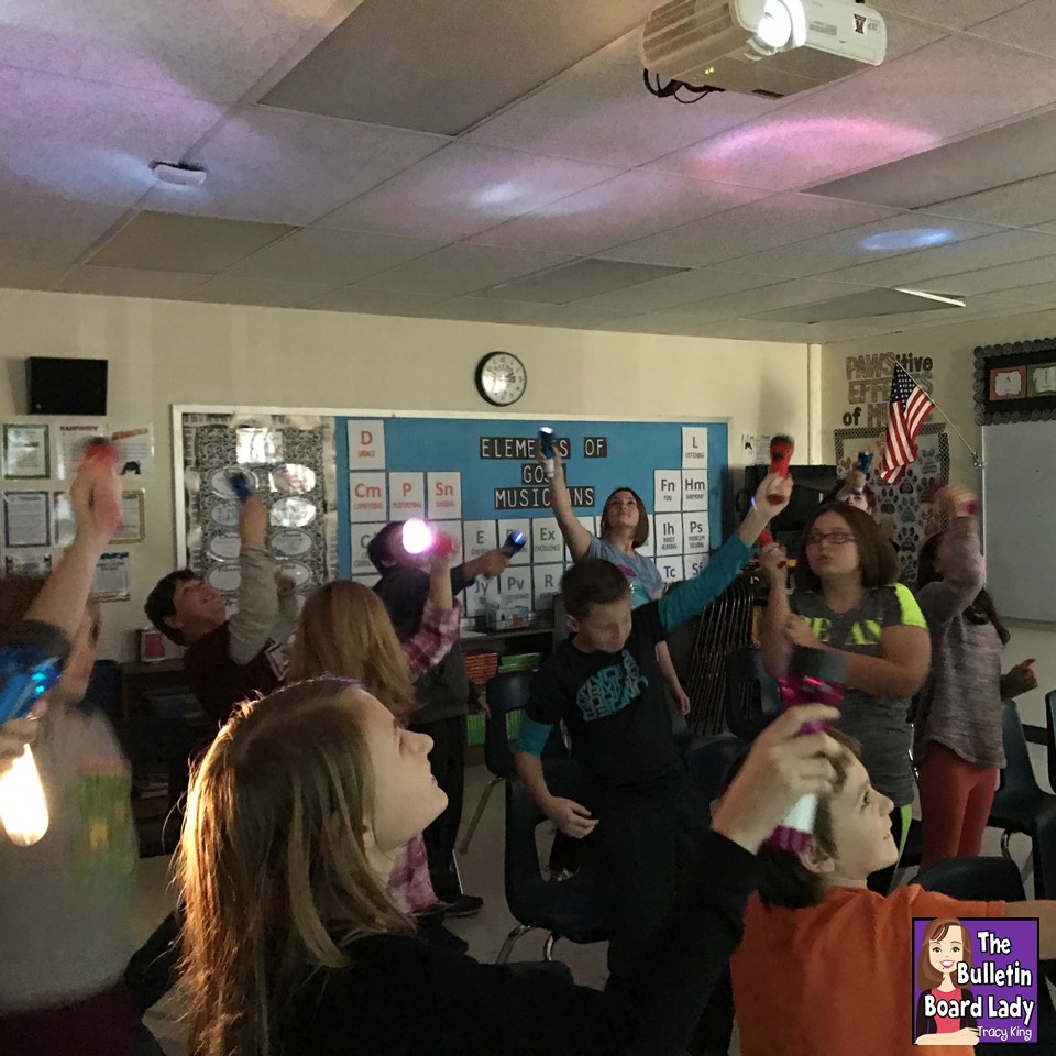 Mrs. King's Music Class: Flashlight Routines that Teach Form