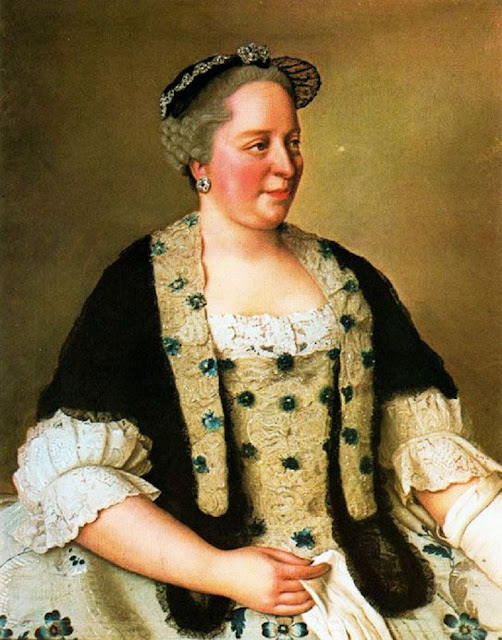 Портрет императрицы-королевы Марии Терезии,  суверенной Австрии, Богемии и Венгрии