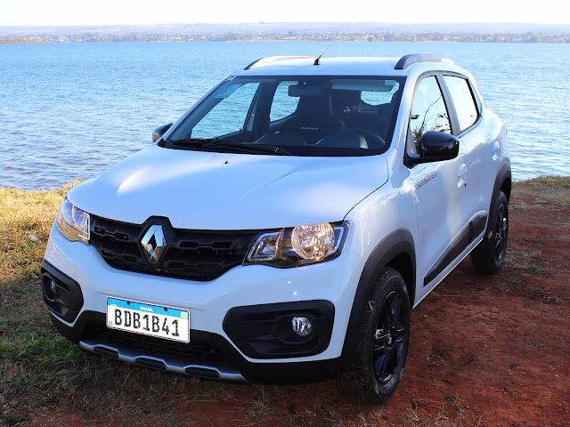 Renault Kwid - quatro carro mais vendido do Brasil em 2019