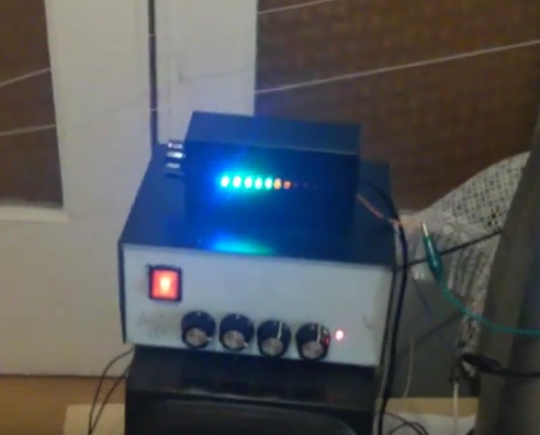 LED Vu meter circuit (LM3914)