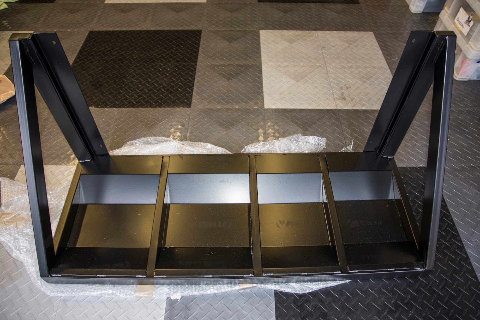 2019 Caterham 270R Racing Blog: Wall Mounted Wheel Rack