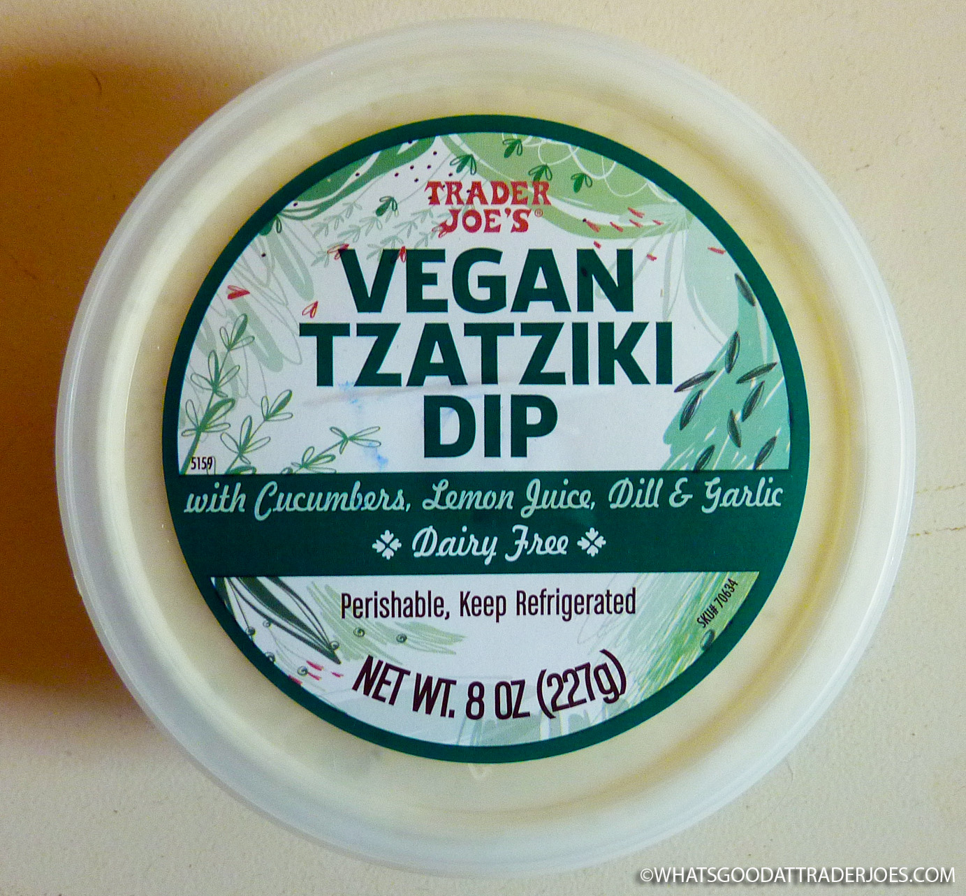 What's Good at Trader Joe's? Trader Joe's Vegan Tzatziki Dip