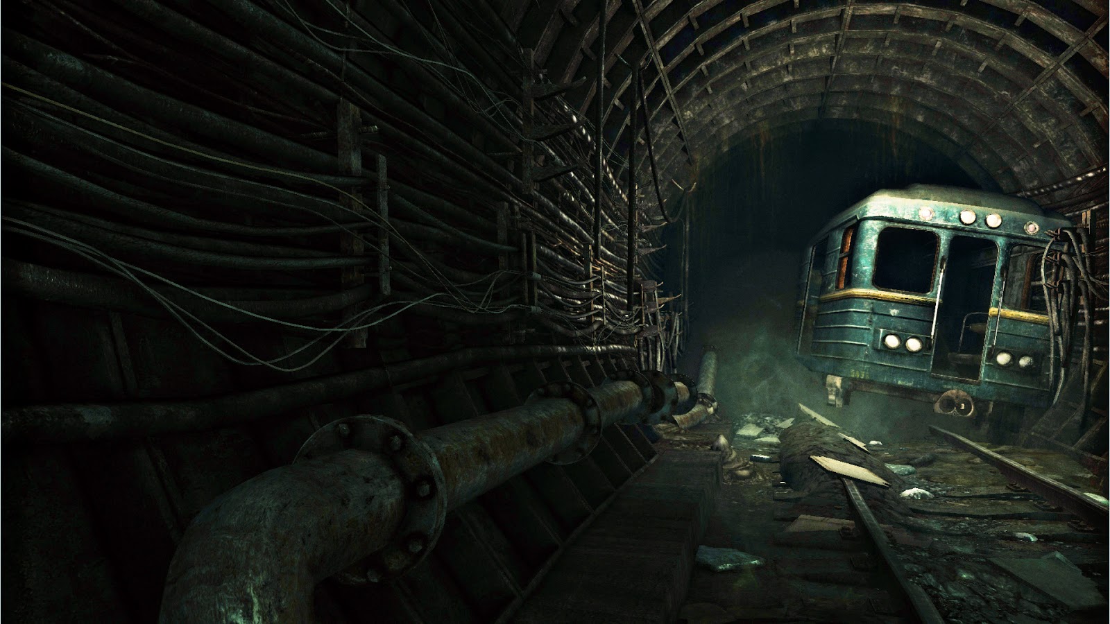 2nd project Underground Subway rundown Environment Artist Manuel Lopez