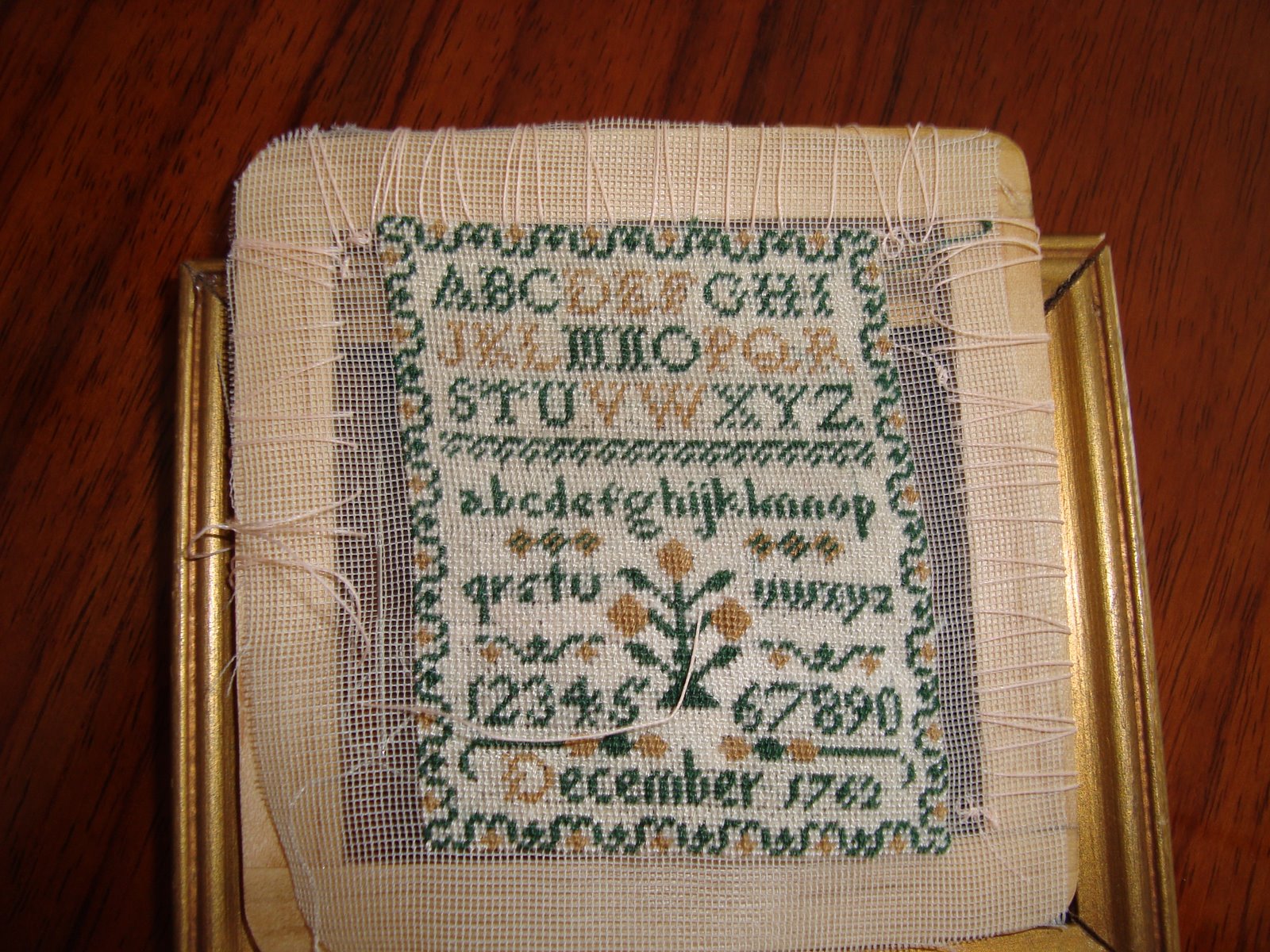 Cookie's Historic Needlework Examples of my needlework