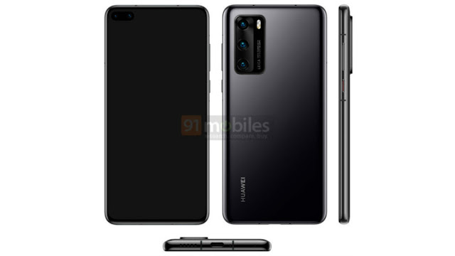 مواصفات وسعر سلسلة Huawei P40 احدث التسريبات