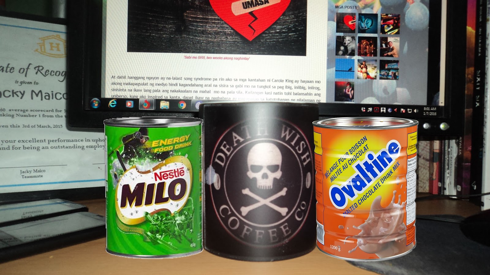 [Ubas.na.may.Cyanide] 90's Energy Drink Battle Milo vs.Ovaltine